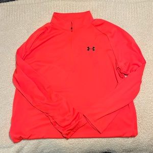 Under Armour Quarter Zip Pullover Heatgear - XL